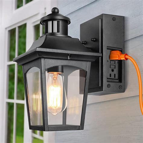 outdoor lighting and outlet